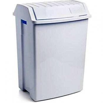 Plasticos Tatay 10091 - Papelera residuos basculante 49lt pl bl tatay
