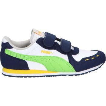 Zapatillas Deportivas Unisex PUMA Cabana Racer SL V PS 31 Blanco/Verde