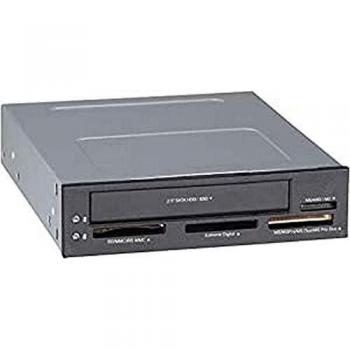 Lector de Tarjetas USB/Escritor con Puerto sata Interno, Negro.