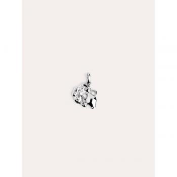 Charm Zodiaco Acuario - Colgante para Cadena en Aleación de Metales Bañado en Rodio