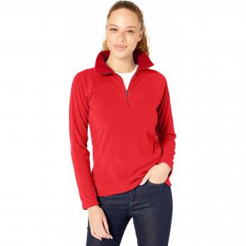 Columbia Glacial IV 1/2 Zip Chaquetas De Forro Polar, Mujer, Red Lily, M