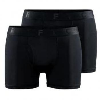 Craft Core Dry 3-Inch Men's Boxer Shorts 2-Pack - Black - Size XXL