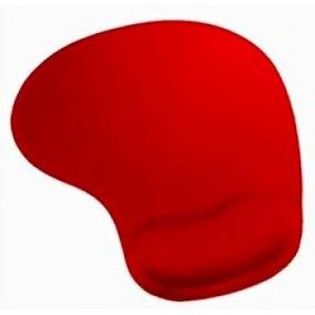 Omega ompgr alfombrilla de raton gel rojo