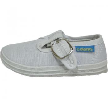 Deportivas de Niño Colores Pepito Lona 190831 Blanco