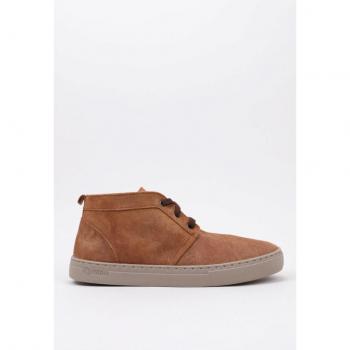 Botín plano de hombre Natural World Alpe 42 Camel