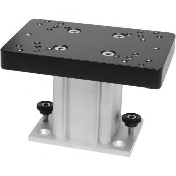 CANNON 1904030 ALUMINUM FIXED BASE DOWNRIGGER PEDESTAL - 4 INCH