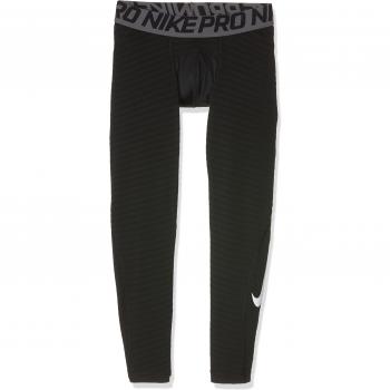 Nike B Np Wm Tght Hbr - Mallas para niño, color negro, talla M