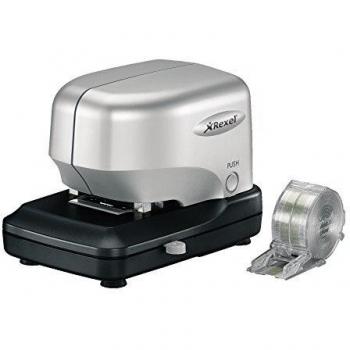 REXEL 2101197 - Grapadora eléctrica modelo STELLA 30 color plata/negro