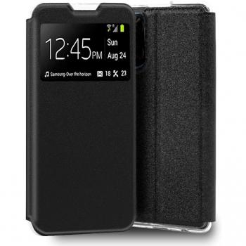 Funda Flip Cover Liso Negro para TCL 505