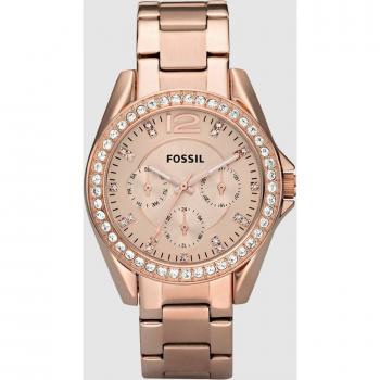 Reloj Fossil Riley ES2811 para Mujer, Multifunción, Cuarzo, Acero Inoxidable