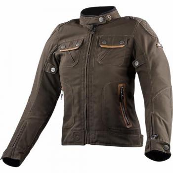 Chaqueta de Moto LS2 Bullet Lady - Estilo Moderno, impermeable, color marrón, talla 3XL
