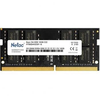 Memoria RAM Netac Basic SO DDR4-3200 16G C22