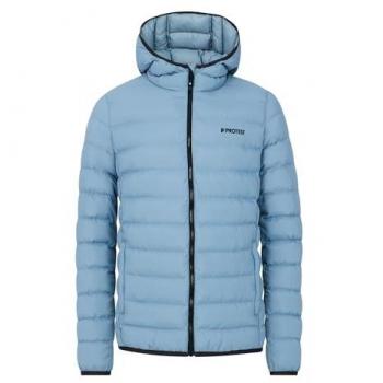 Protest Chaqueta de Plumas Basso para Hombre, Modelo PRTBASSO L, Características: Aislamiento térmico, material ligero y resistente al agua, capucha ajustable, múltiples bolsillos, diseño moderno y deportivo