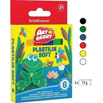 Botes de plastilina de{6} coloures 90g. Set ArtBerry EK-33297