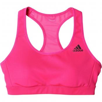 adidas RB Bra 3S - Sujetador para Mujer, Color Rosa/Negro, Talla 2XSC