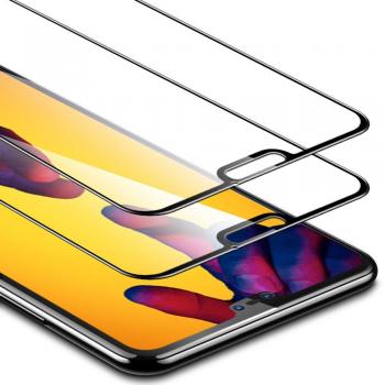 ESR Protector Pantalla para Huawei P20 Lite [Cobertura Completa] [Garantía de por Vida] Cristal Templado de 9H Dureza Resistente a Arañazos para Huawei P20 Lite[2 Piezas]