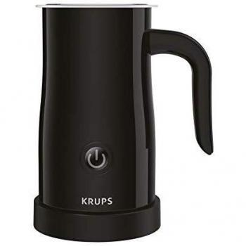 Espumador de Leche Eléctrico Krups XL100840 con Control de Espuma 500W 0.3L - Negro