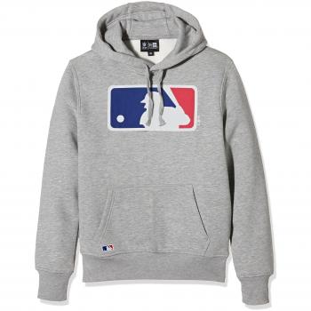 New Era NE92233FA15 Nos PO Hoody MLBLOG Sudadera, Unisex niños, Gris