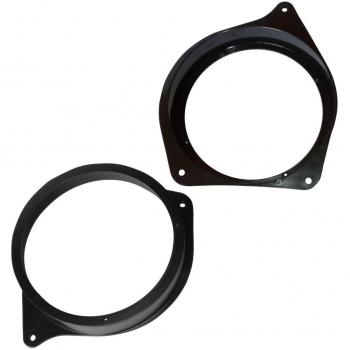 Aerzetix: 2 Adaptadores soportes de Altavoces - 165mm - Puertas Delanteras – para Automóvil