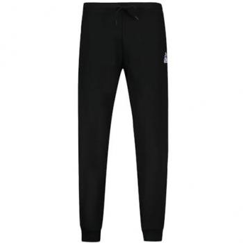 Le Coq Sportif Essentials Slim Fit Black Sweatpants for Men 2XL