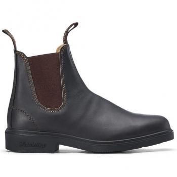 Blundstone 500 Leather Chelsea Boots - Stout Brown - Male - Size: 8.5 US / UK 7.5