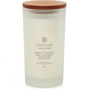 Chesapeake Bay Mind & Body Peace & Tranquility Large Candle 355g (Cashmere Jasmine Scent)