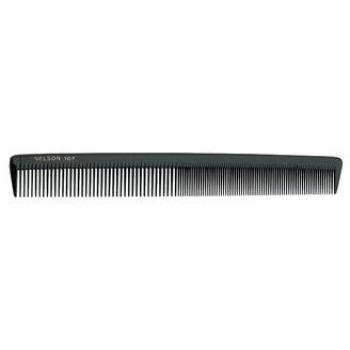 Peine de corte largo Nelson Sibel N.º 107 - 21,6 cm, material Delrin, diseño marcado