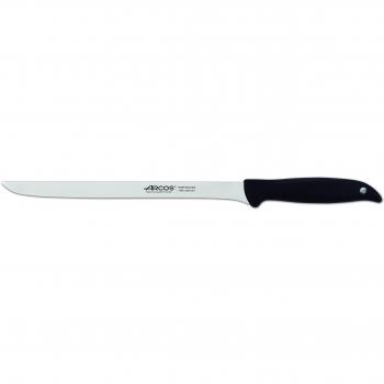 Arcos Serie Menorca, Cuchillo Jamonero Flexible, Hoja de 240 mm, Mango Color Negro