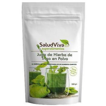 Jugo de Hierba de Trigo Sin Gluten Eco Vegan 100g Salud Viva