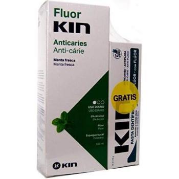 Kin Anticaries Enjuague Bucal y Pasta Dentífrica - 50 ml