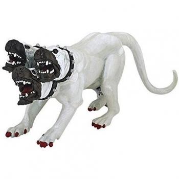 Papo - 36012 - Estatuilla - Perro Cerberus - Blanco
