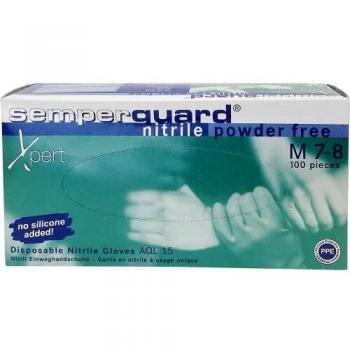 Guantes Desechables Semperguard Nitril Xpert XL (90 unidades)