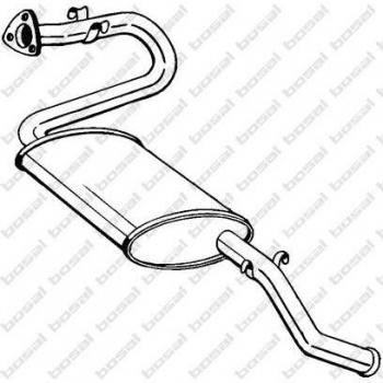 Bosal 280-273 Silenciador posterior
