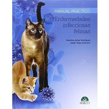 Manual práctico enfermedades infecciosas felinas Servet - Libros de veterinaria - Editorial Servet