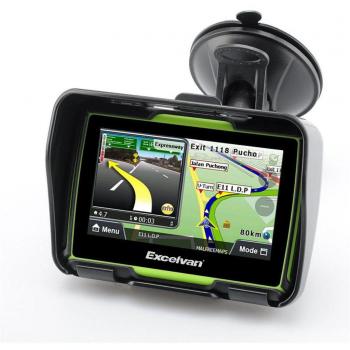 Excelvan - Navegador GPS Para Coche y Motos