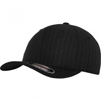 Flexfit Pinstripe Cap - Black/White
