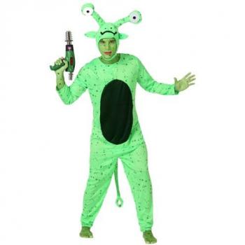 Disfraz de Extraterrestre Verde para Hombre Talla M/L