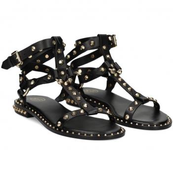 Sandalias Planas Ash Mujer - Negro Talla 37