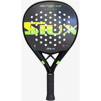 Pala de Pádel Siux Astra 3.0 Hybrid - Herramienta Versátil para Potencia y Precisión, con un diseño híbrido que combina potencia y control, núcleo de goma EVA para mayor confort en el golpeo, superficie