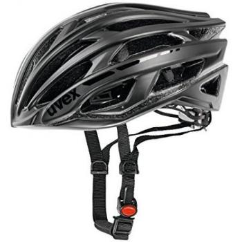 Uvex Race 5 - Casco unisex, color negro mate, talla 52-56