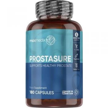 Fórmula ProstaSure - 180 Cápsulas con Palma Enana Americana y Zinc para la Salud de la Próstata
