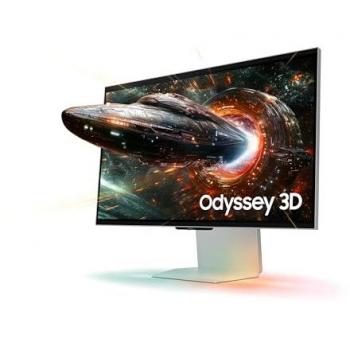 Monitor Gaming Samsung Odyssey 3D G90XF 27 4K UHD IPS 165Hz 1ms HDR10 Plata