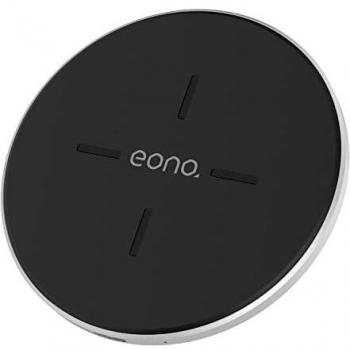 Amazon Brand - Eono Cargador inalámbrico Rápido C1 Cargadores por inducción Qi-Certificado 15W MAX Compatible con iPhone 13/12 Mini/12 Pro/12 Pro MAX, Galaxy S20/20+/20 Ultra, AirPods Pro