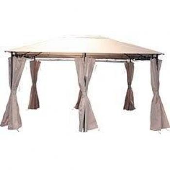 Plicosa M279706 - Cortina Recambio pergola Metalica Crudo 6 Unidades para 4 Paredes