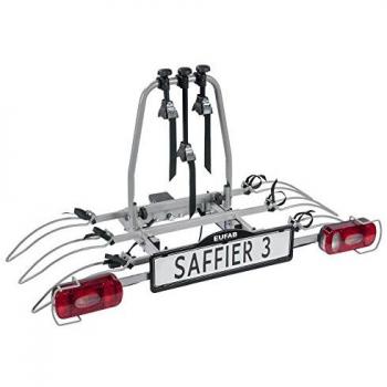 EUFAB Porte-vélos plateforme pour 3 vélos Saffier