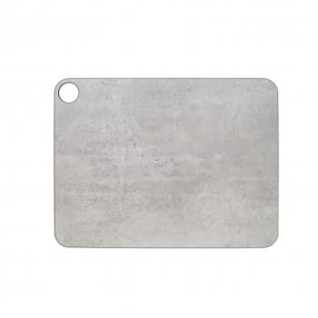 Tabla de Corte Arcos 765300 - Superficie de corte resistente y duradera en color gris, ideal para preparar y servir alimentos. Tamaño 42,7 x 32,7 cm. Fabricada en celulosa y resina.