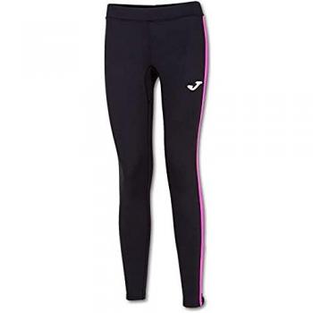 Malla larga de running Joma Ascona mujer negro rosa flúor XL