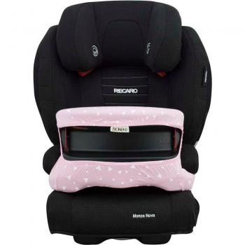 Funda para accesorio de sujeción abdominal Jyoko para silla de coche Pink Sparkles en color Rosa