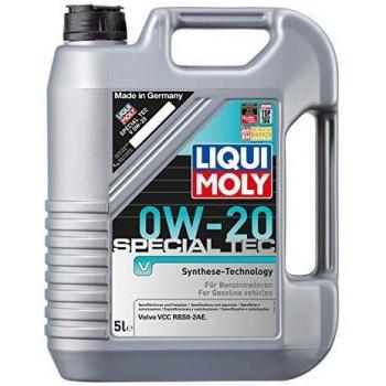 Aceite de motor sintético LIQUI MOLY 0W-20 Special Tec V 5L - Tecnología avanzada para Volvo