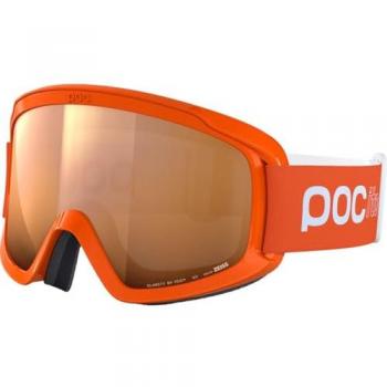 POC Pocito Opsin Unisex Ski Goggles - Fluorescent Orange / Partly Sunny Light Orange (CAT2)